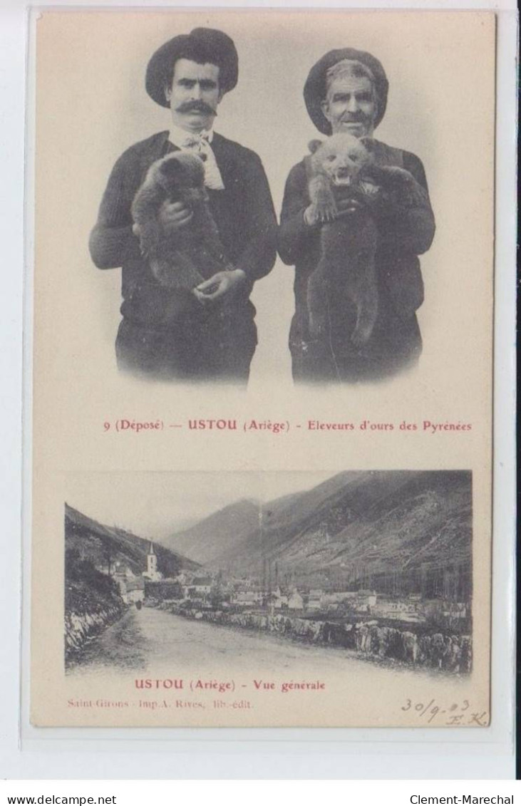 USTOU: Eleveurs D'ours Des Pyrénées, Vue Générale, Monteurs D'ours - Très Bon état - Sonstige & Ohne Zuordnung