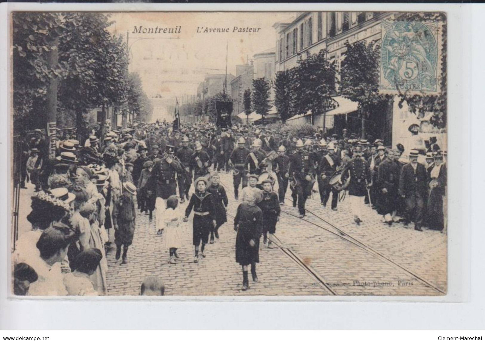 MONTREUIL: L'avenue Pasteur, Gondry - état - Montreuil