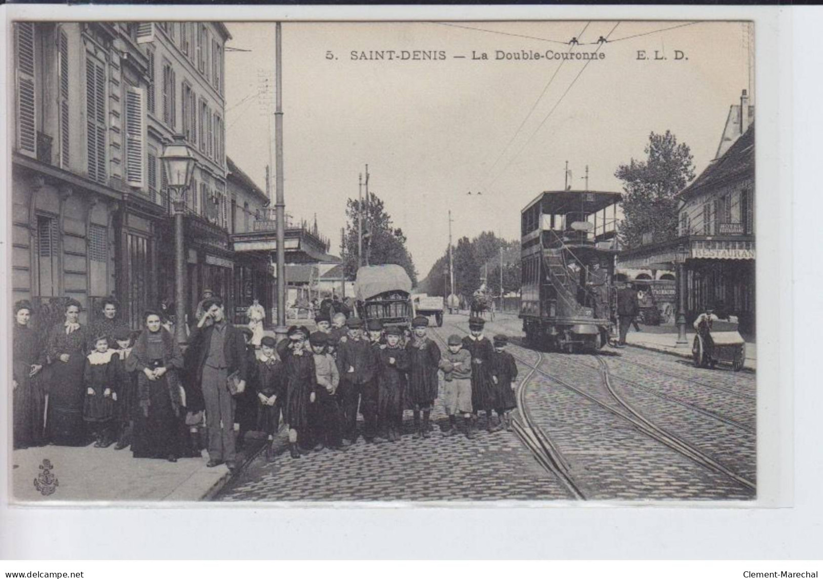 SAINT-DENIS: La Double-couronne, Tramway - Très Bon état - Saint Denis