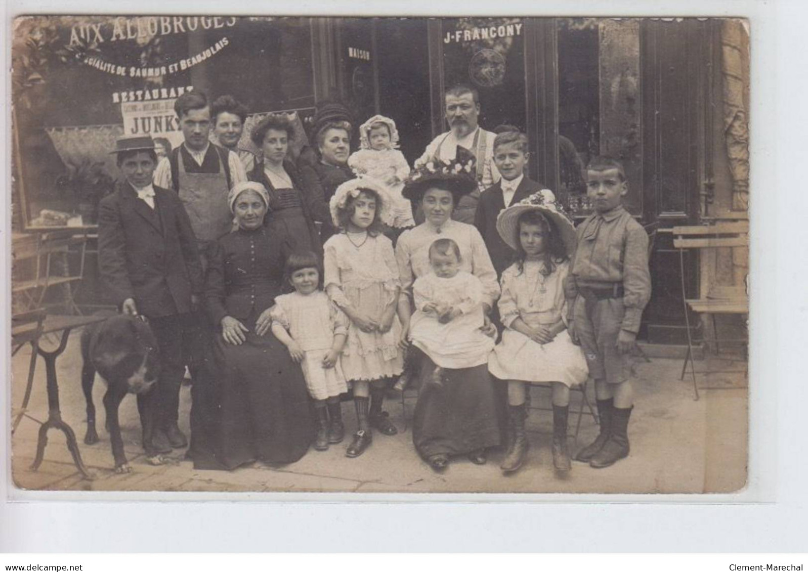 BOULOGNE BILLANCOURT: Francony Vins Restaurant 95 Av. De Versailles Bottin 1914 - Très Bon état - Boulogne Billancourt