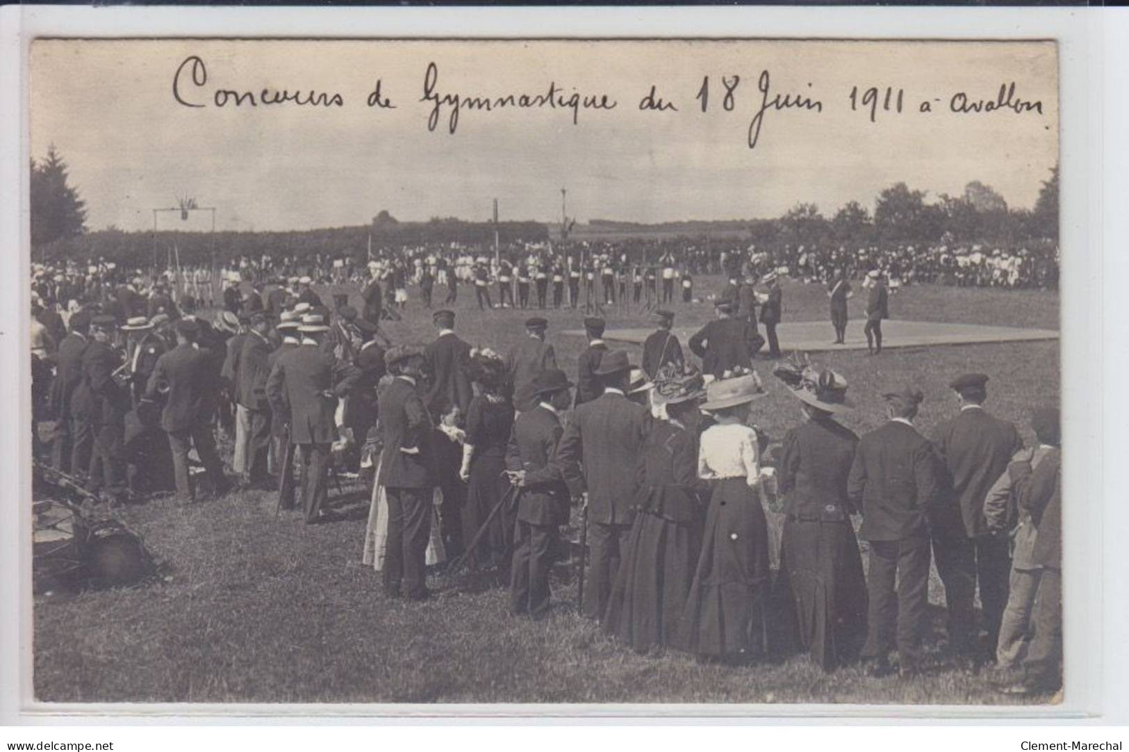 AVALLON: Concours De Gymnastique Du 18 Juin 1911 - Très Bon état - Avallon