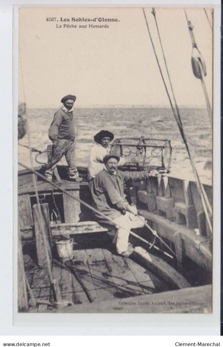 LES SABLES D'OLONNE: La Pêche Aux Homards - Très Bon état - Sables D'Olonne