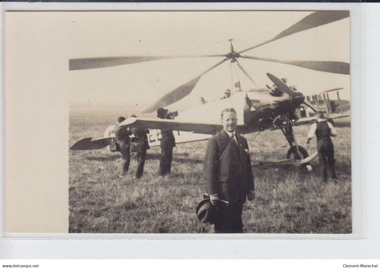 MELUN: Essai Du Giravion Bell XV, Aérodrome De Melun (aviation) - Très Bon état - Melun