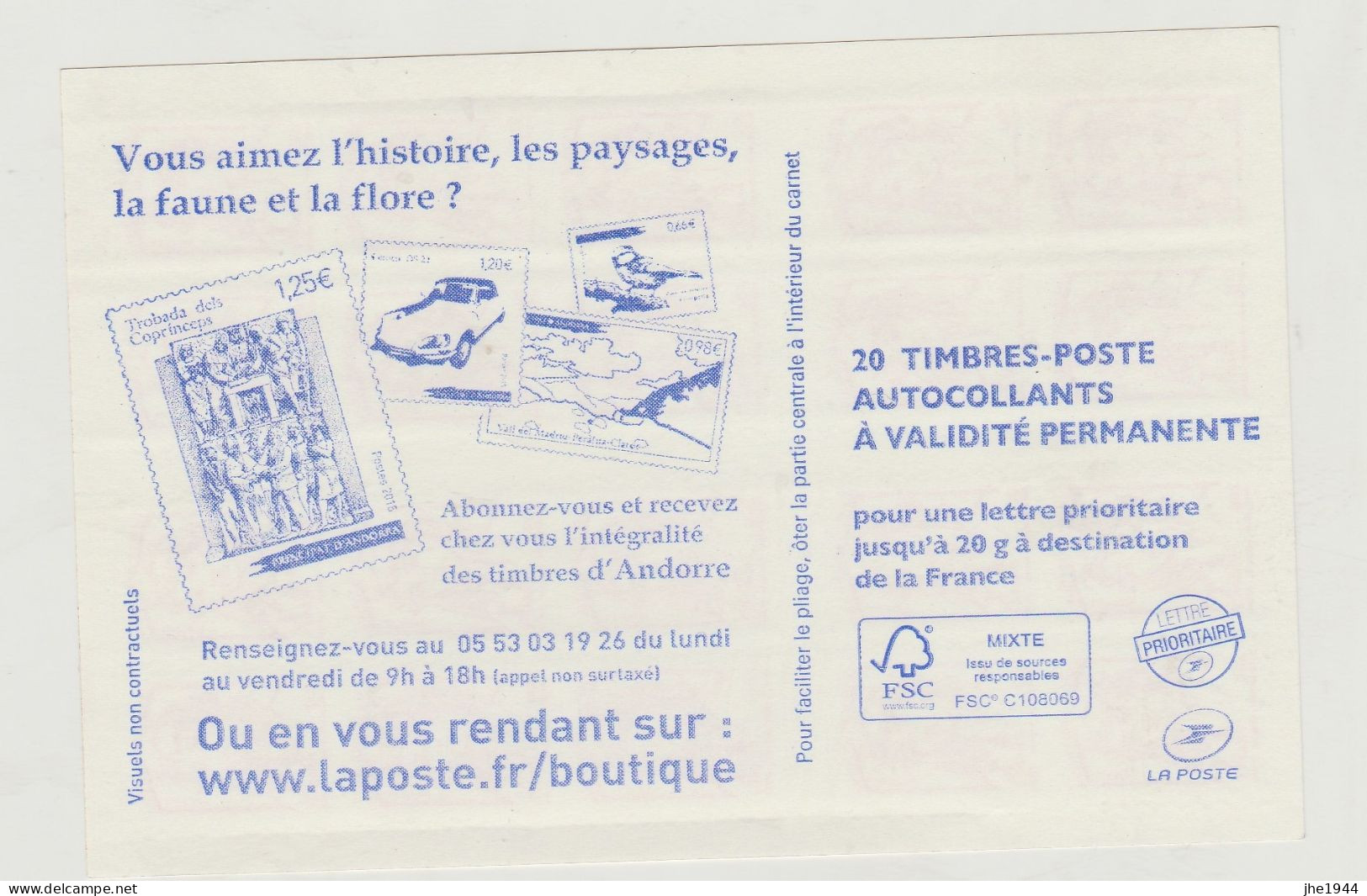 France Carnet N° 851-C16 ** Vous Aimez L'histoire... - Sonstige & Ohne Zuordnung