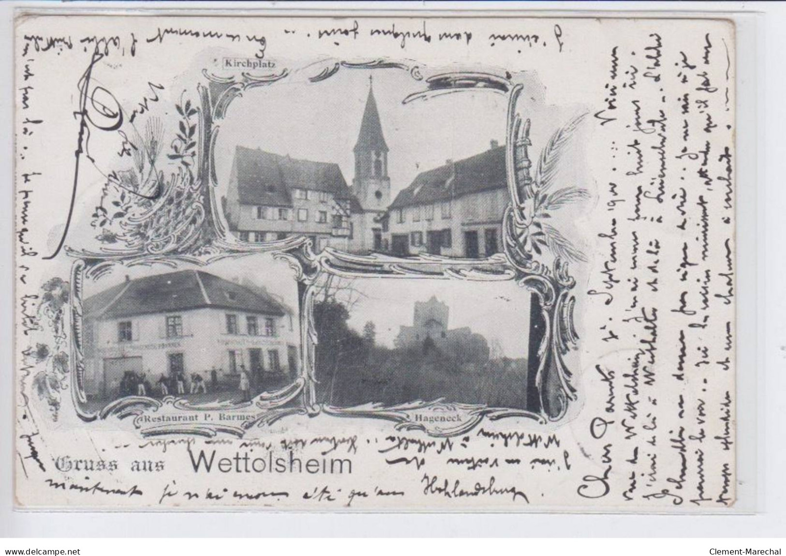 WETTOLSHEIM: Gruss Aus Wettolsheim - état - Autres & Non Classés