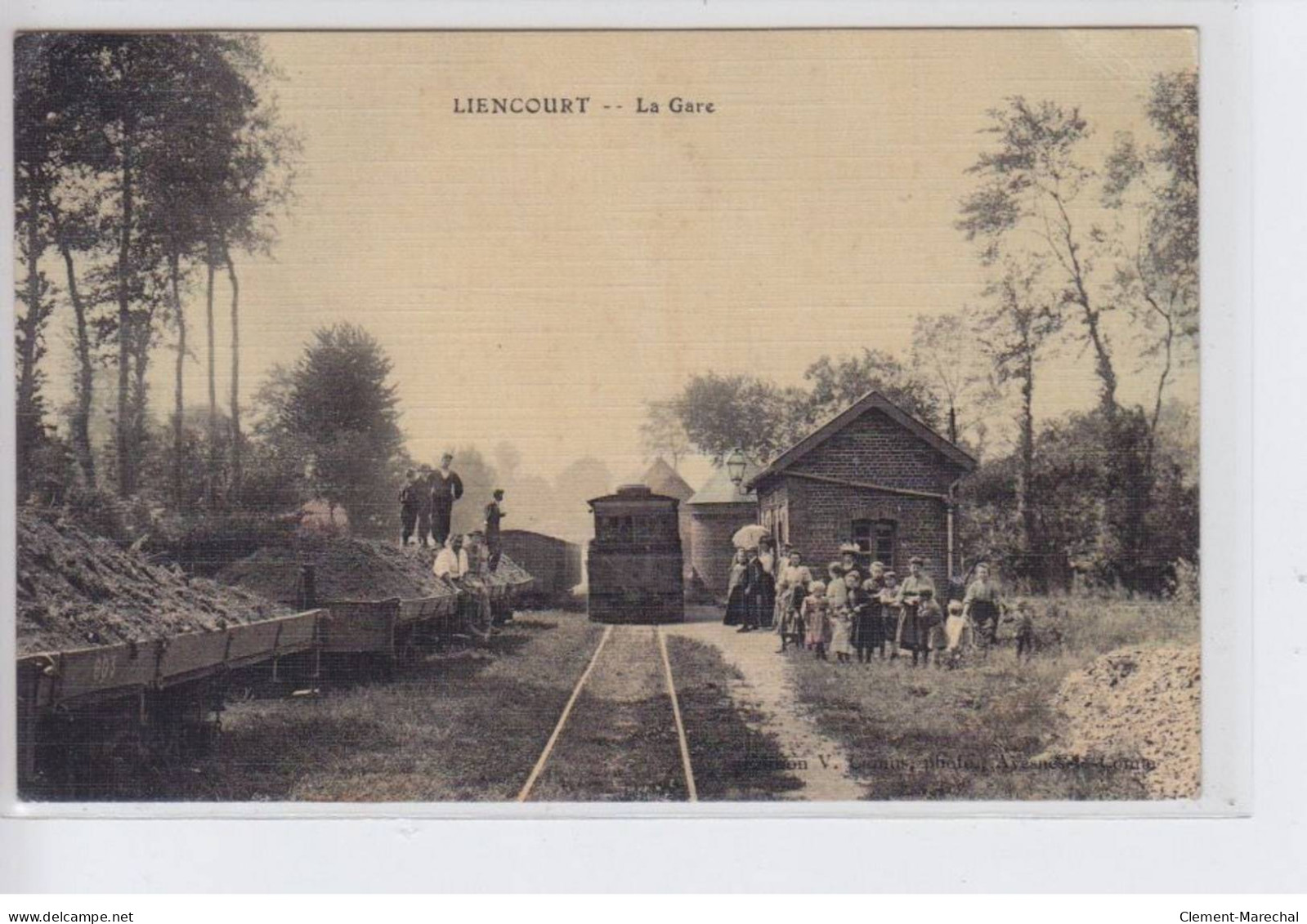 LIENCOURT: La Gare - Très Bon état - Other & Unclassified