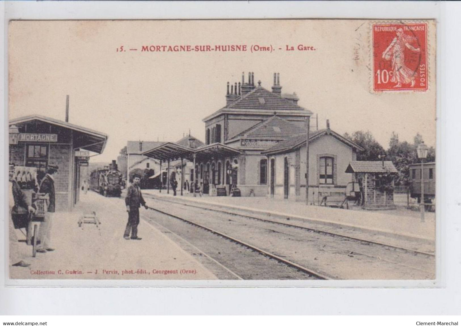 MORTAGNE-SUR-HUISNE: La Gare - Très Bon état - Other & Unclassified