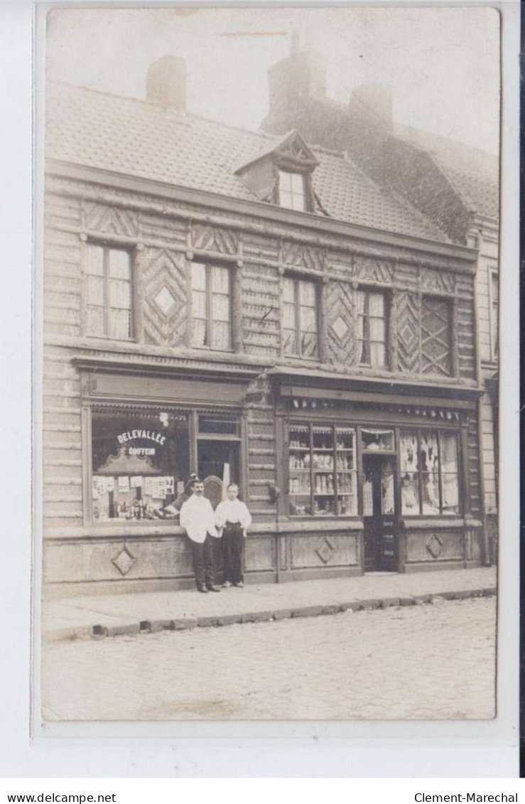 SECLIN: Rue De Burgault, Salon De Coiffure, Dellevallée - Très Bon état - Seclin