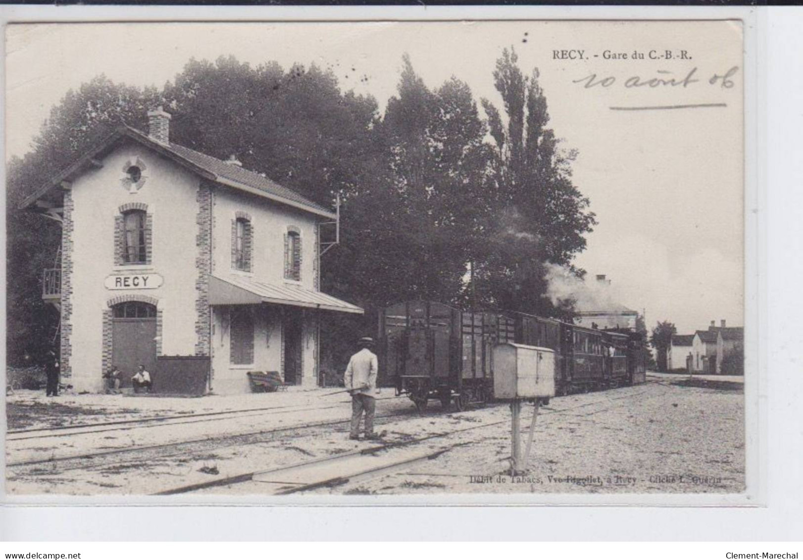 RECY: Gare Du C.-B.-R., Train - état - Other & Unclassified