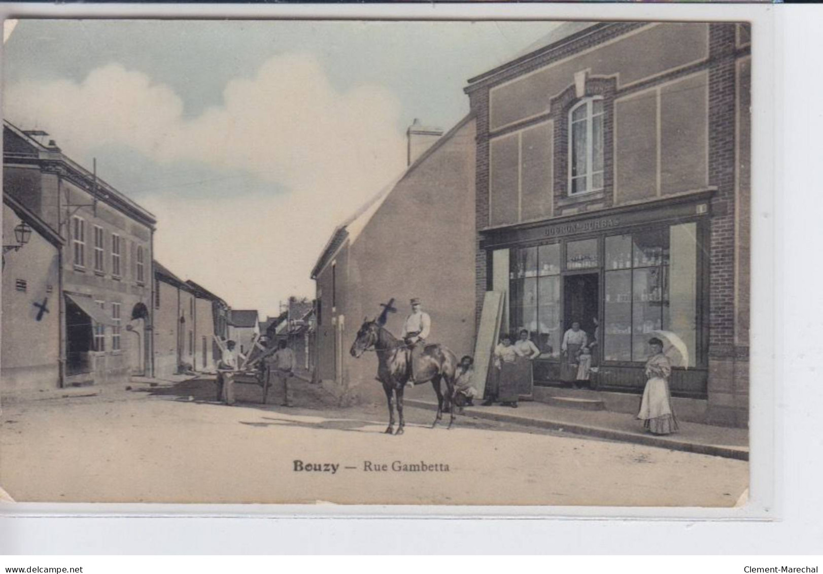 BOUZY: Rue Gambetta - Très Bon état - Sonstige & Ohne Zuordnung