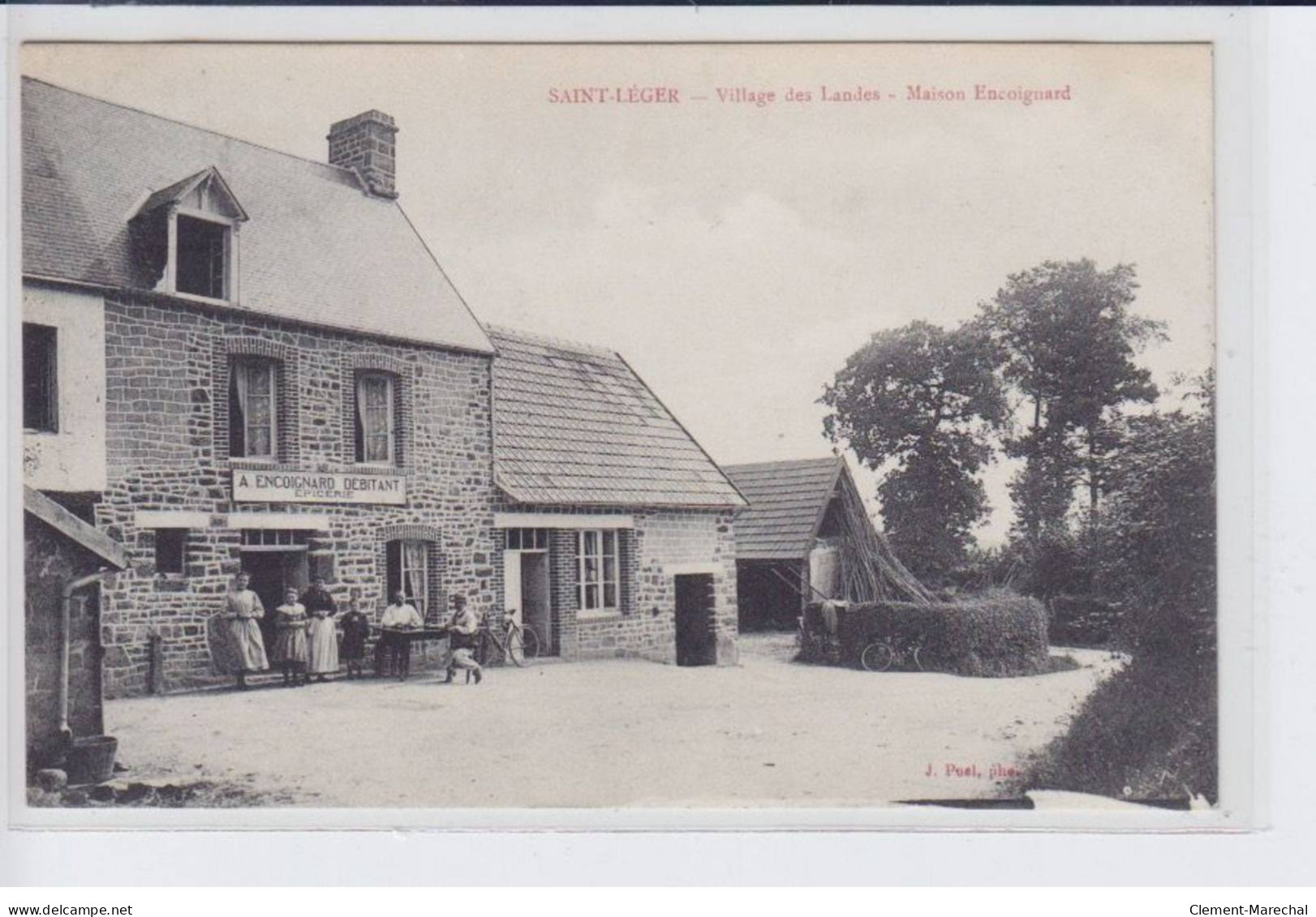 SAINT-LEGER: Village Des Landes, Maison Encoignard - Très Bon état - Other & Unclassified