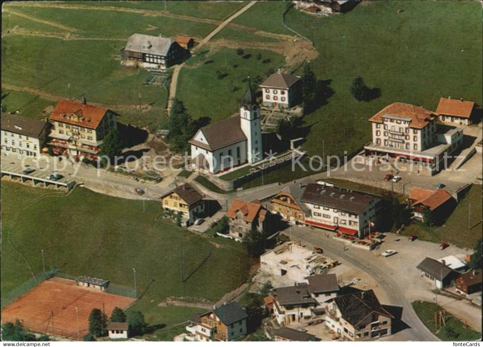 12592861 Soerenberg LU Hotel Emmenegger Fliegeraufnahme Soerenberg - Sonstige & Ohne Zuordnung