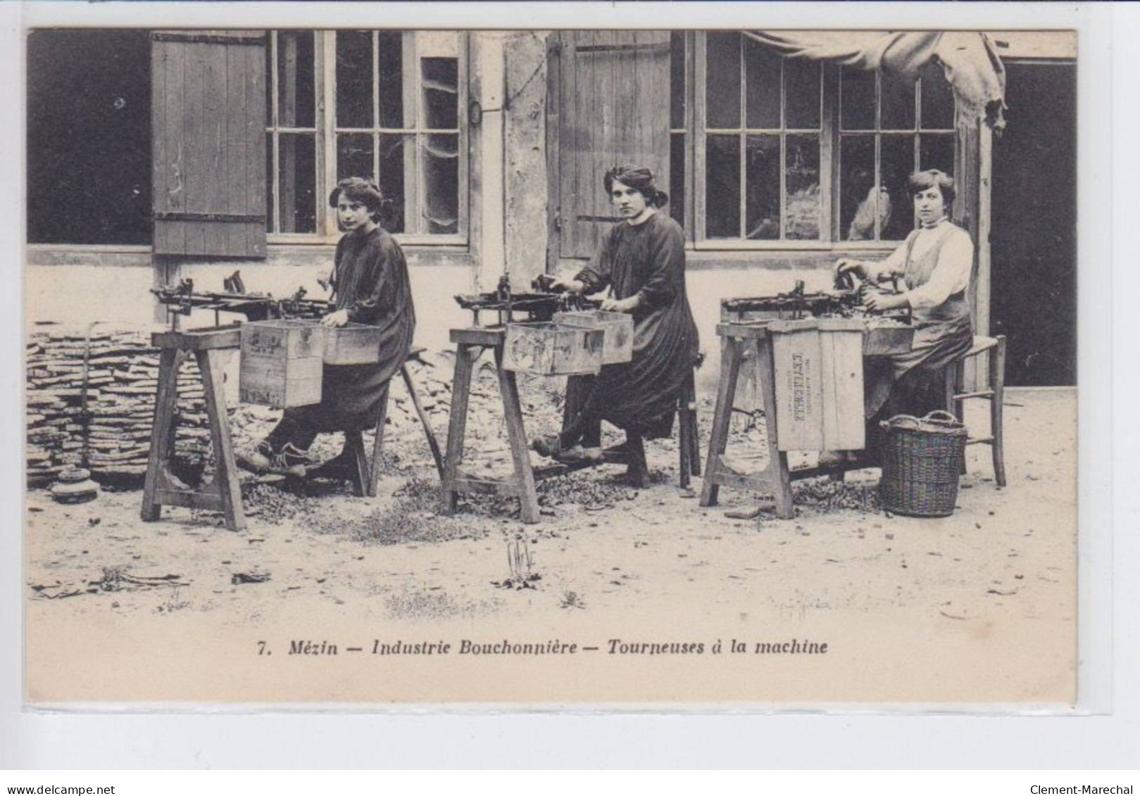 MEZIN: Industrie Bouchonnière, Tourneuses à La Machine - Très Bon état - Autres & Non Classés