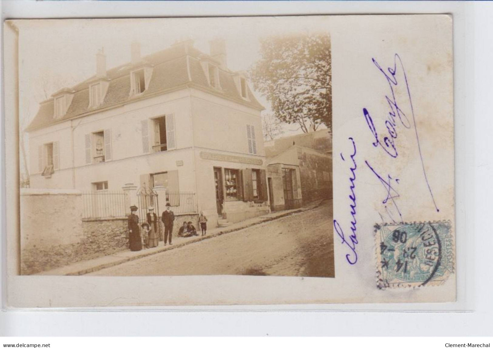 FRANCE: épicerie A. Dibonne(?), Comestibles, Vue Du Bâtiment Entier - Très Bon état - Photos