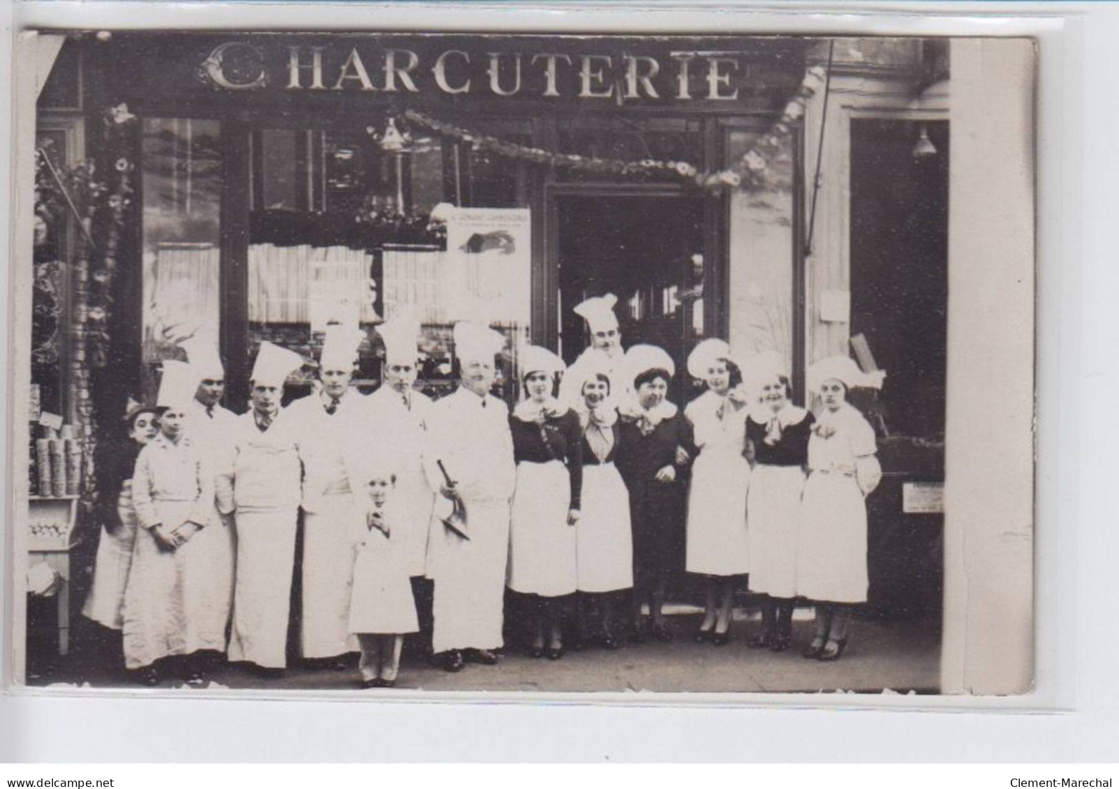 FRANCE: Charcuterie, Semaine Commerciale, Personnages En Habits De Travail - état - Photos