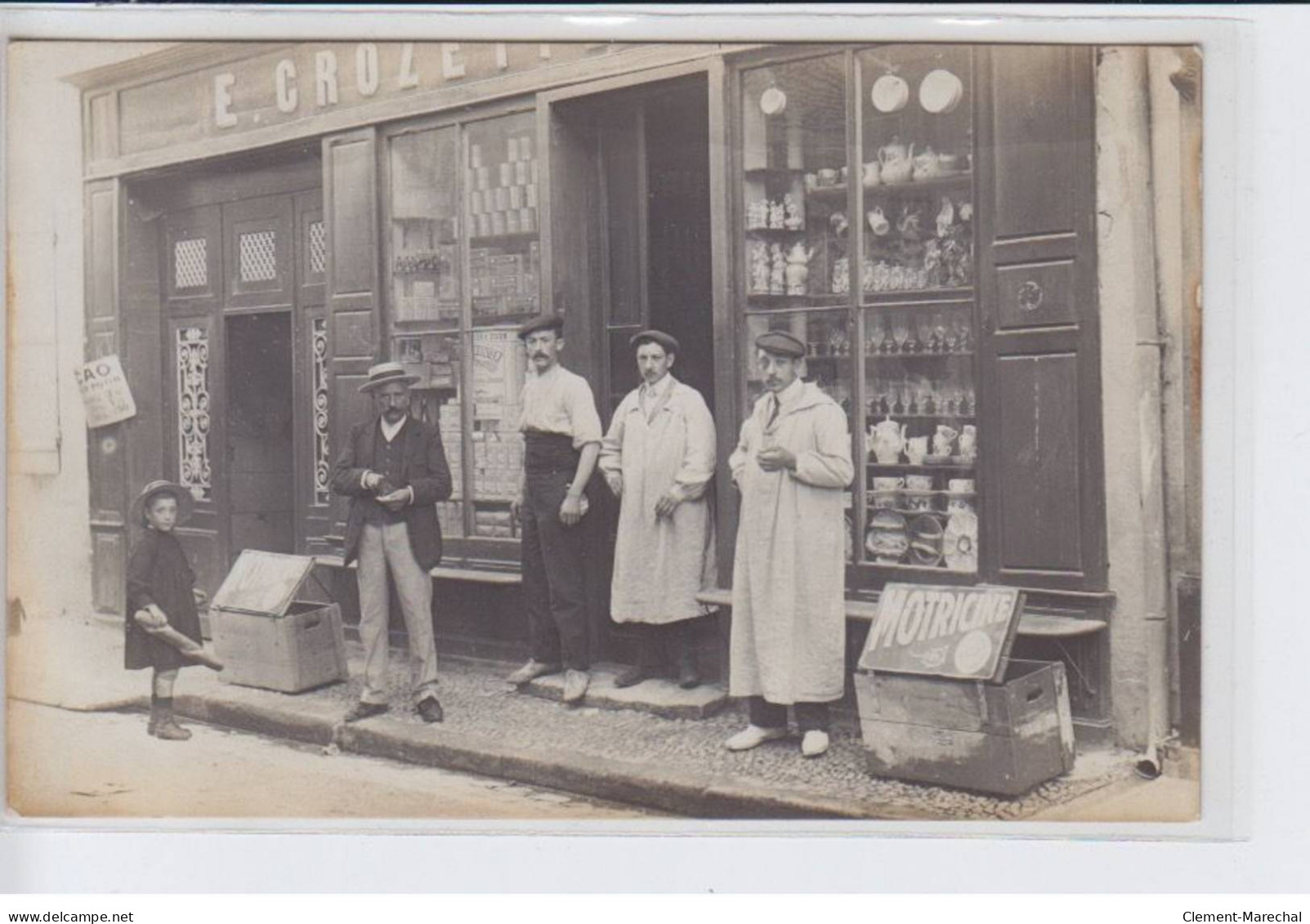 FRANCE: Commerce, Chocolat Vieux Potin, Van Houten, Vaisselle, Motricine - Très Bon état - Fotos