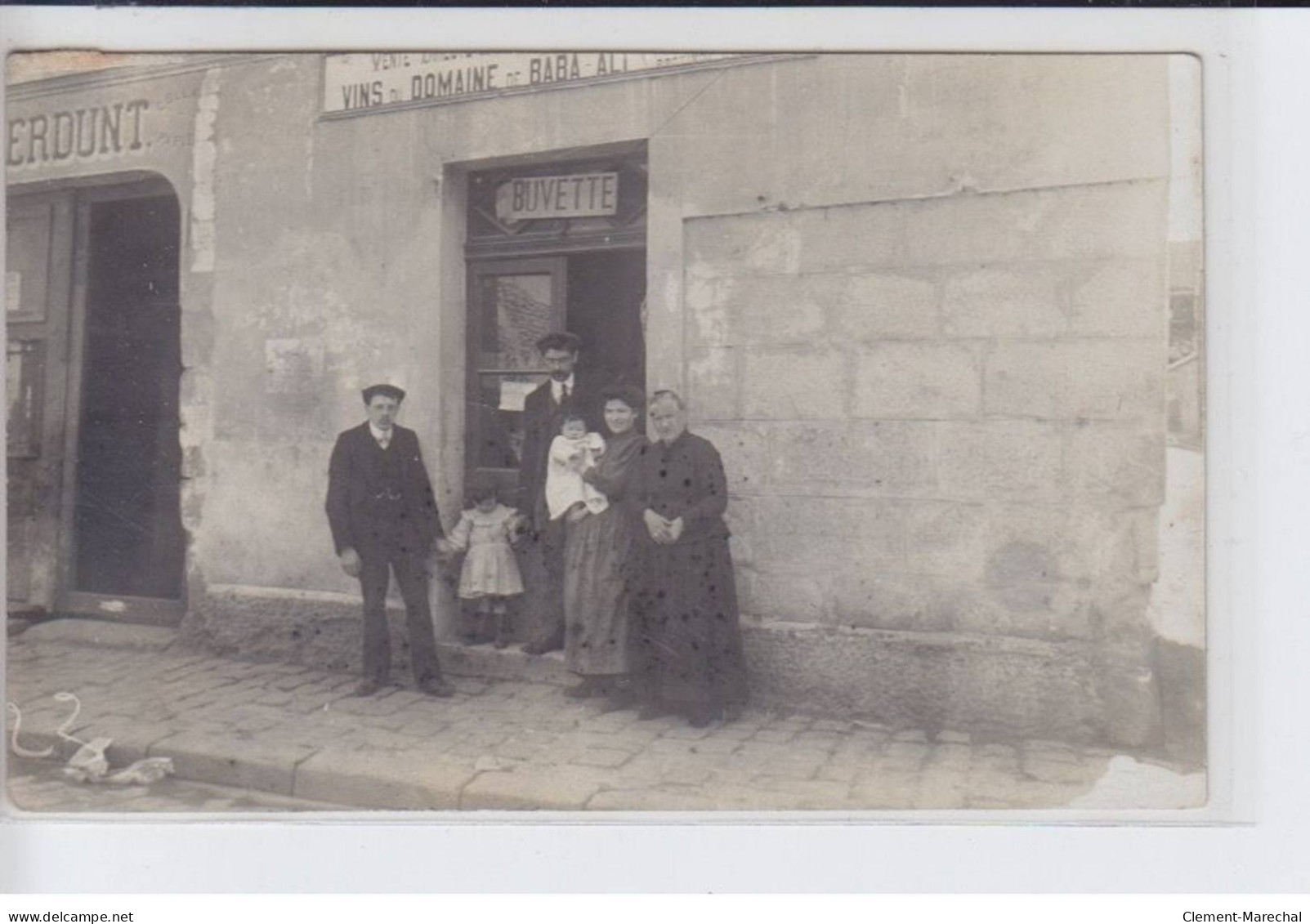 FRANCE: Buvette, Vins Du Domaine De Baba-ali, Arpajon(?) - état - Fotos