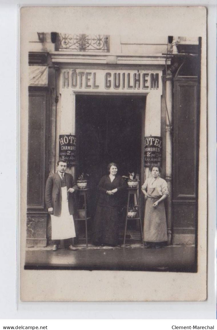 FRANCE: Hotel Guilhem, Hotel Chambre, Paris(?) - Très Bon état - Fotos