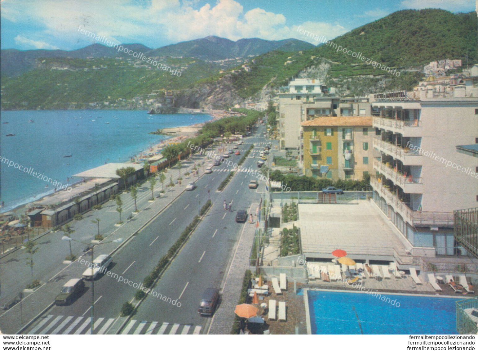 Aa305  Cartolina Maiori  Albergo Pietra Di Luna Provincia Di Salerno - Salerno