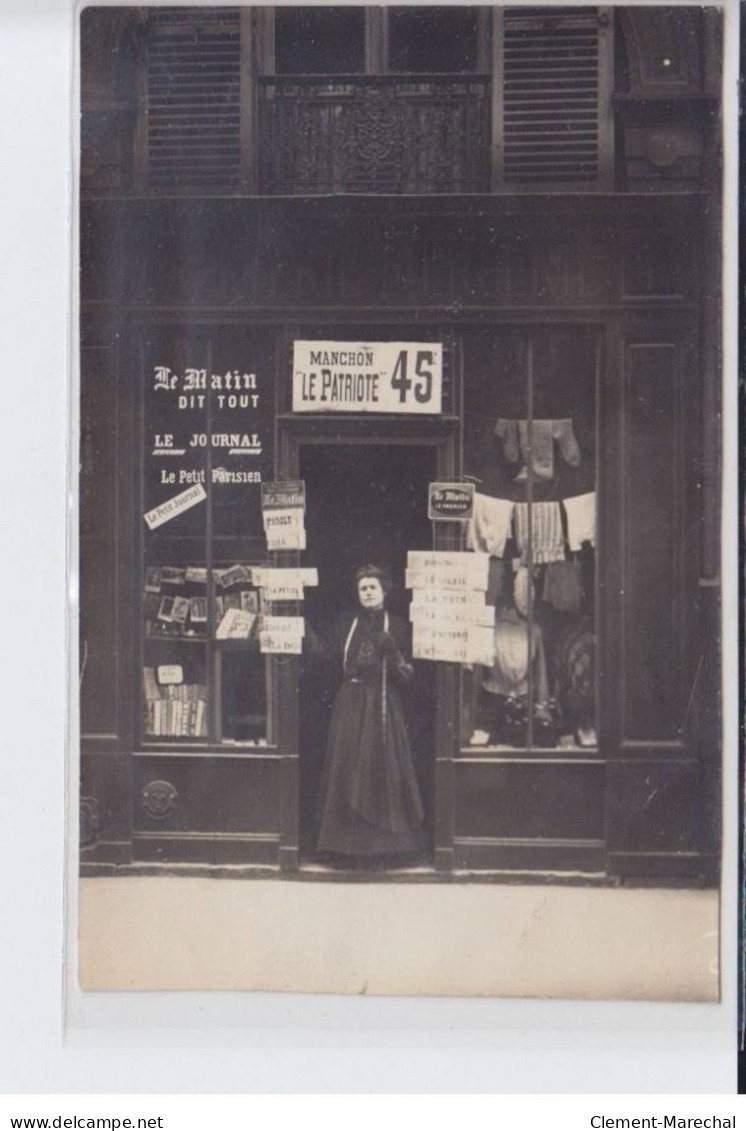 FRANCE: Papeterie Mercerie, Manchon Le Patriote 45, Le Matin Dit Tout, Le Journal, Le Petit Parisien - Très Bon état - Photos