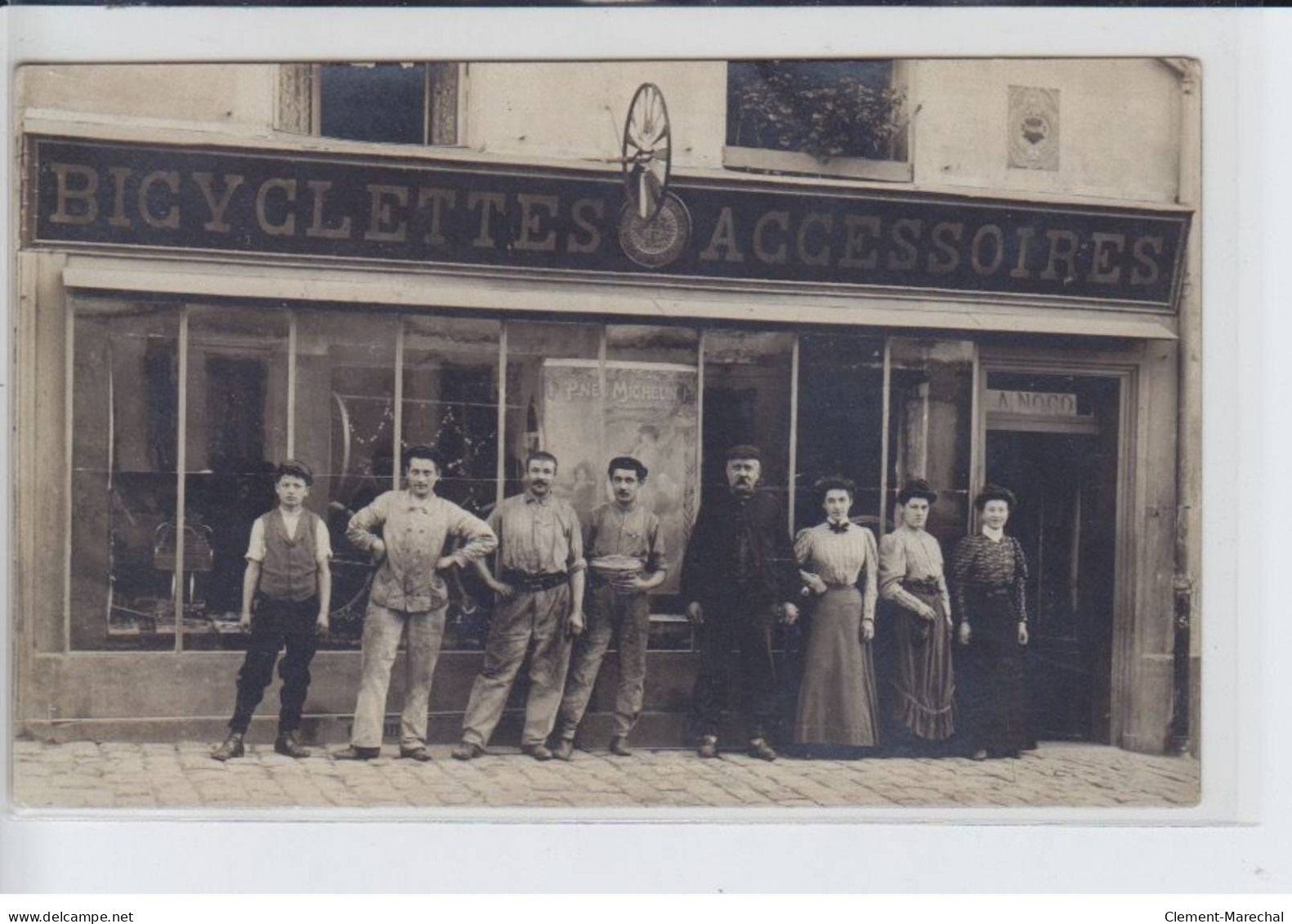 FRANCE: Bicyclettes Accessoires, A. Noco, Pneu Lichelin, Personnages - Très Bon état - Fotos