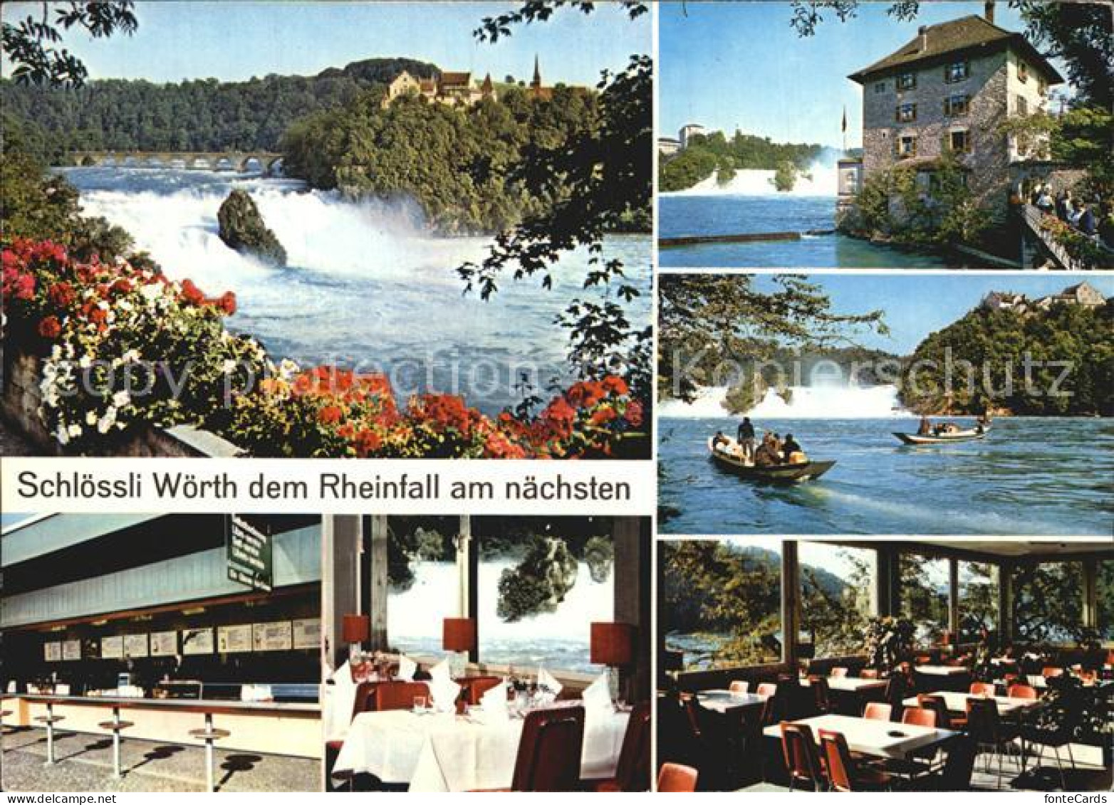 12592091 Neuhausen Rheinfall Schloessli Woerth Restaurant Gastraeume Neuhausen R - Sonstige & Ohne Zuordnung