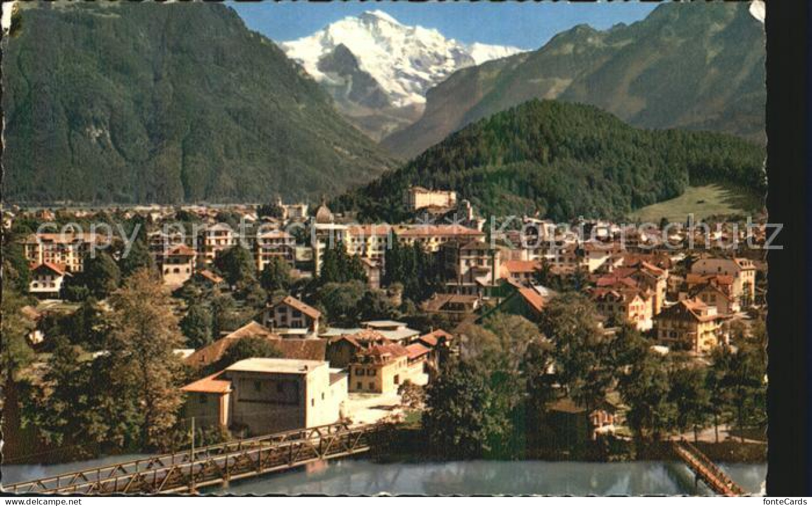 12591613 Interlaken BE Mit Jungfrau Interlaken - Andere & Zonder Classificatie