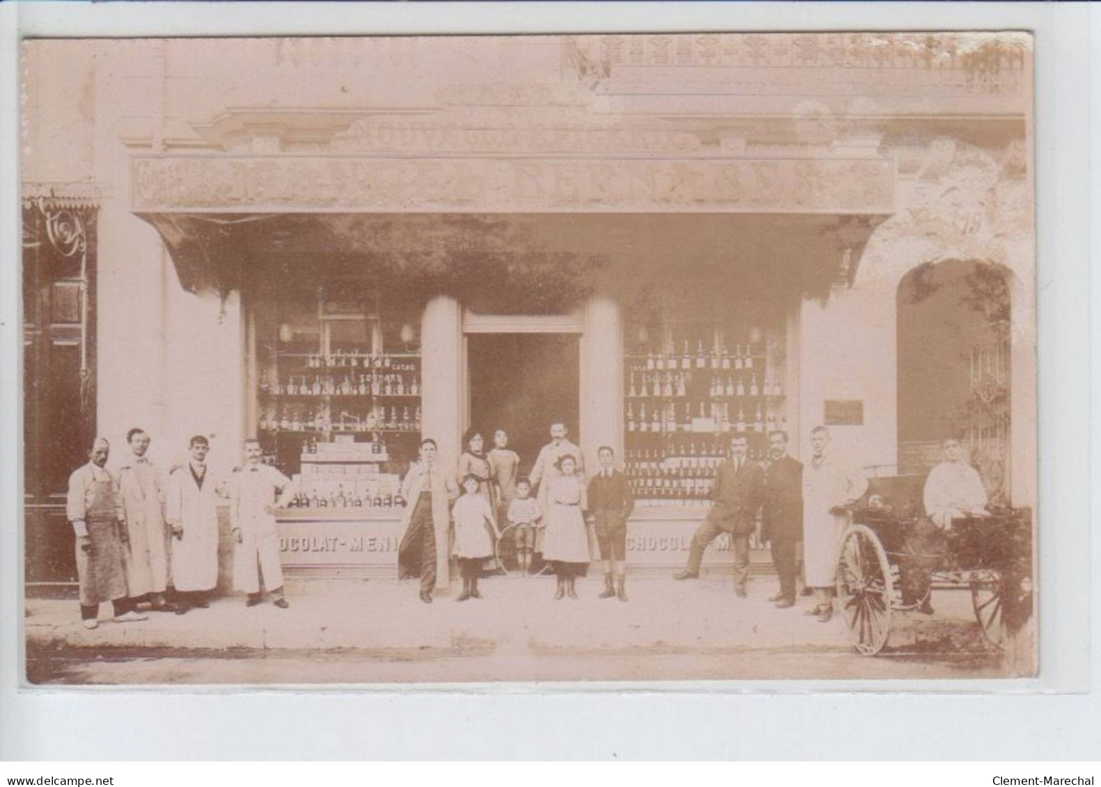 FRANCE: Manuel Bernard, Nouvelle Epicerie, Attelage - état - Photos