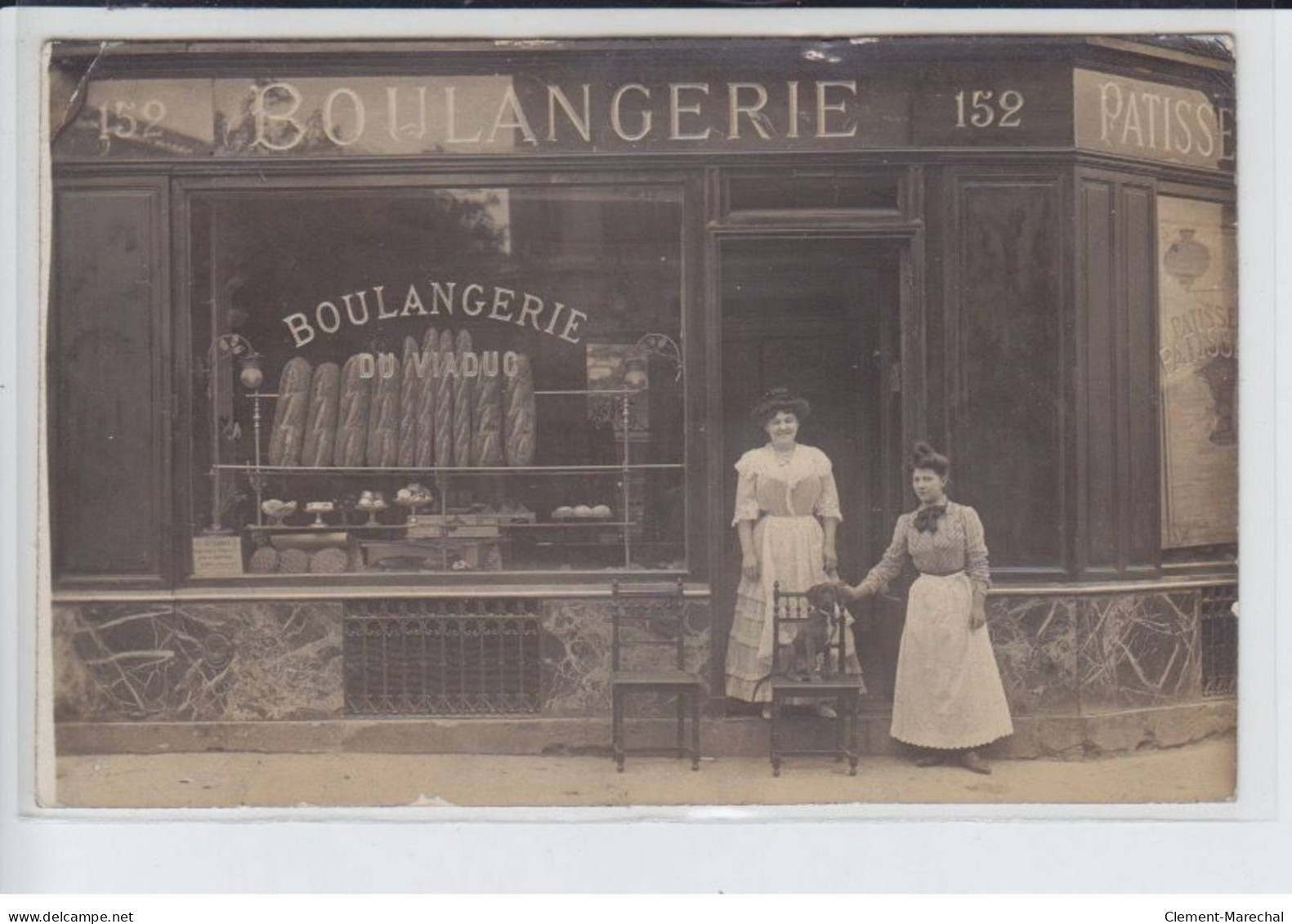 FRANCE: Boulangerie Du Viaduc, Chien - état - Fotos