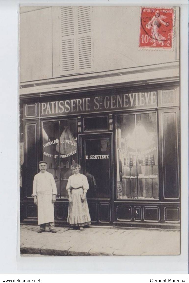 FRANCE: Nanterre(?) Patisserie Sainte-genevieve, E. Previeux, Timbales Joinville Niochi Et Financiere - Très Bon état - Photos