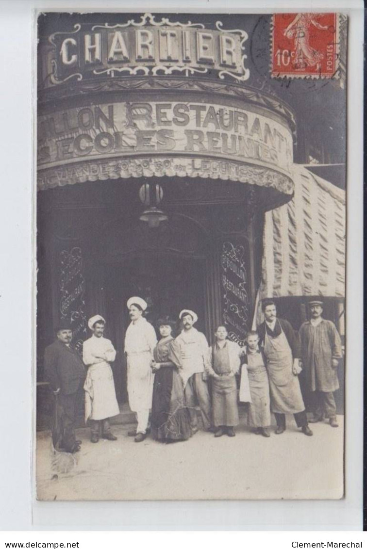 FRANCE: Paris, Chartier, Restaurant, Ecoles Reunies G. Bouillon - Très Bon état - Fotos