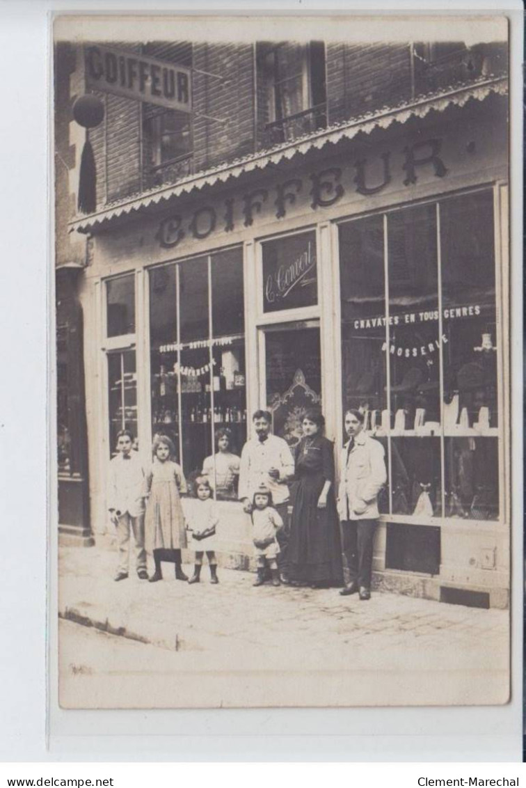 FRANCE: Coiffeur L. Lonvert(?), Cravattes En Tous Genres, Brosserie, Service Antiseptique Parfumerie - Très Bon état - Photos