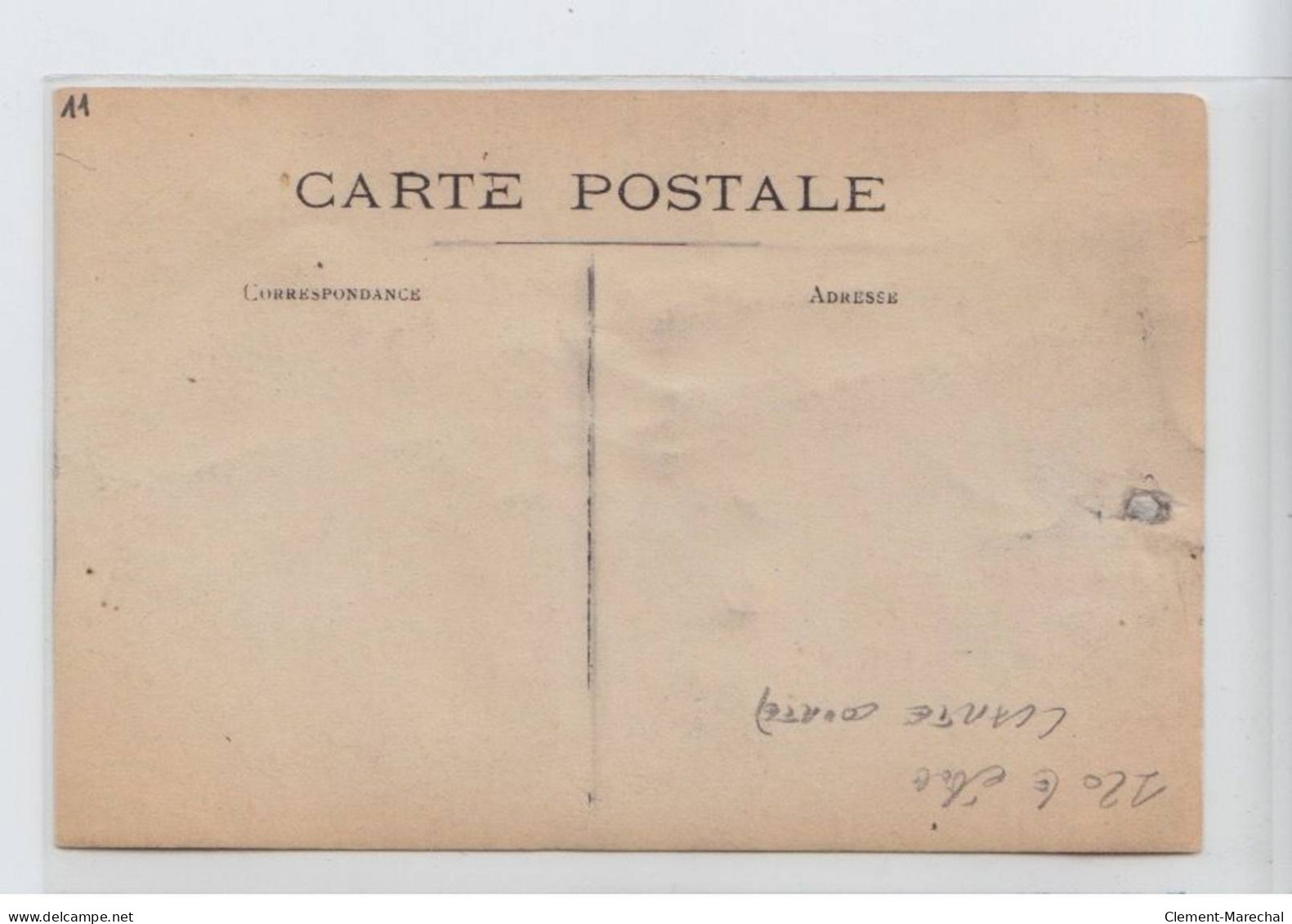 FRANCE: Coiffeur R. Bellamy, Service Antiseptique Lavatory Barbe 20c. - état (carte Courte) - Photos