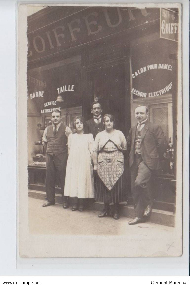 FRANCE: Coiffeur, Salon Pour Dames, Sechoir Electrique, Service Antiseptique, Barbe, Taille - Très Bon état - Fotos