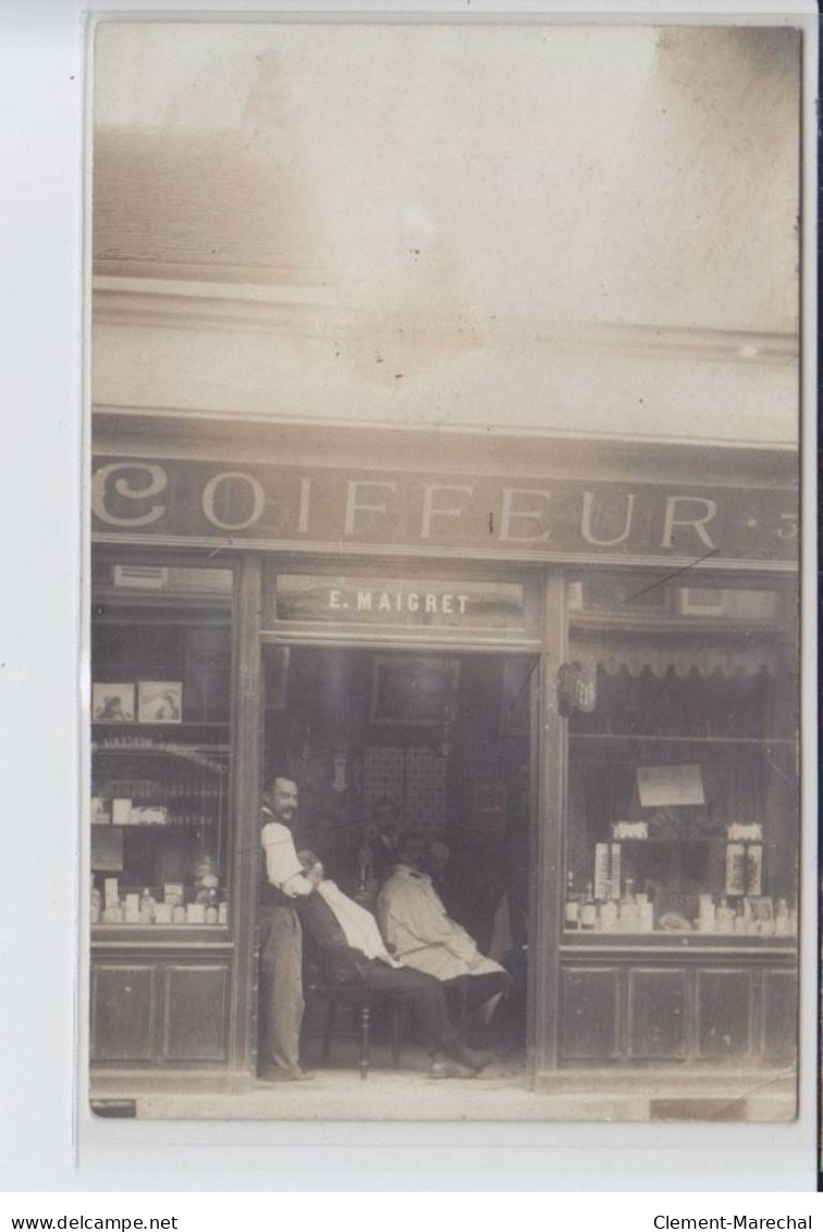 FRANCE: E. Maigret Coiffeur, Taillage De Barbe En Cour - Très Bon état - Fotos