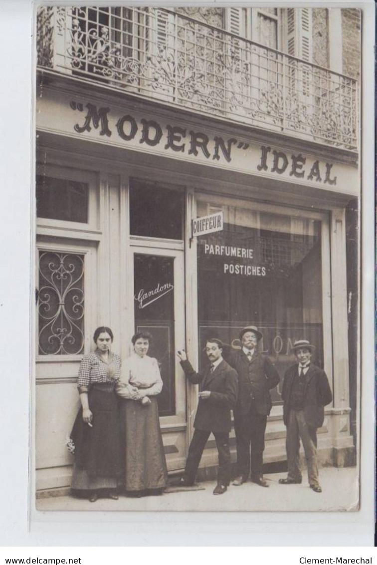 FRANCE - "modern" Idéal, Coiffeur Gandon, Parfumerie Postiches, Sevres(?) - Très Bon état - Photos