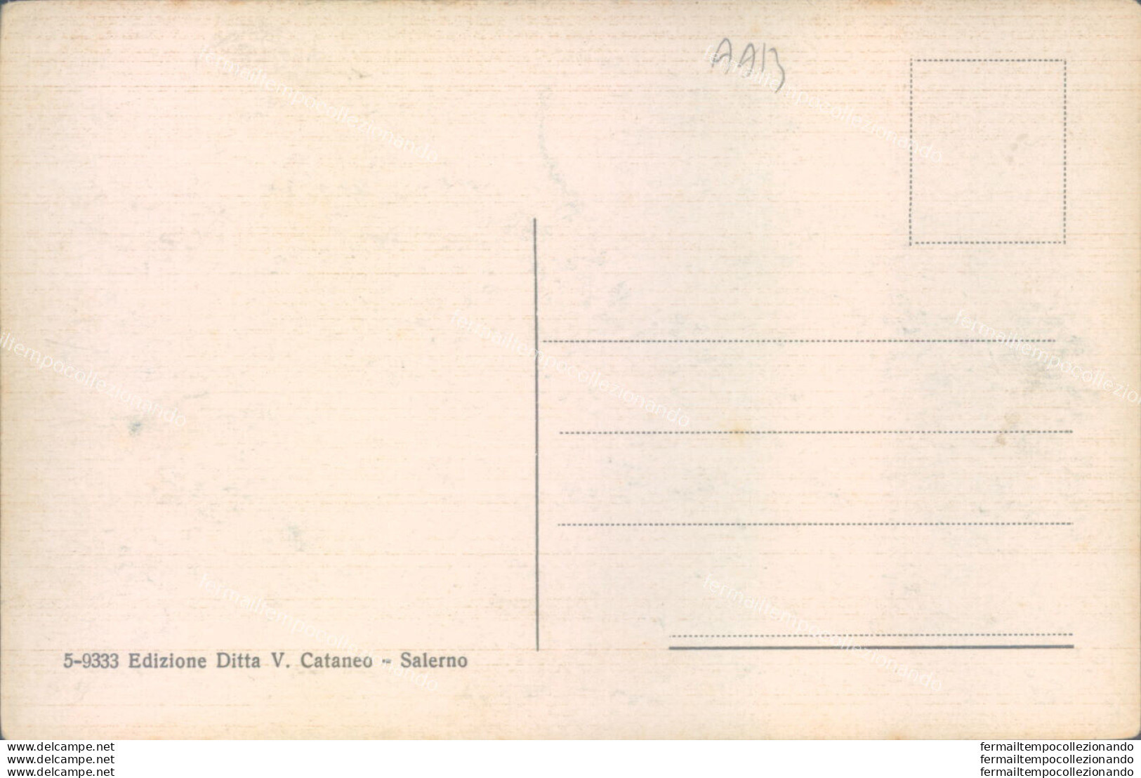 Aa13  Cartolina Salerno Citta' Riproduzione Anni 50-60 - Salerno