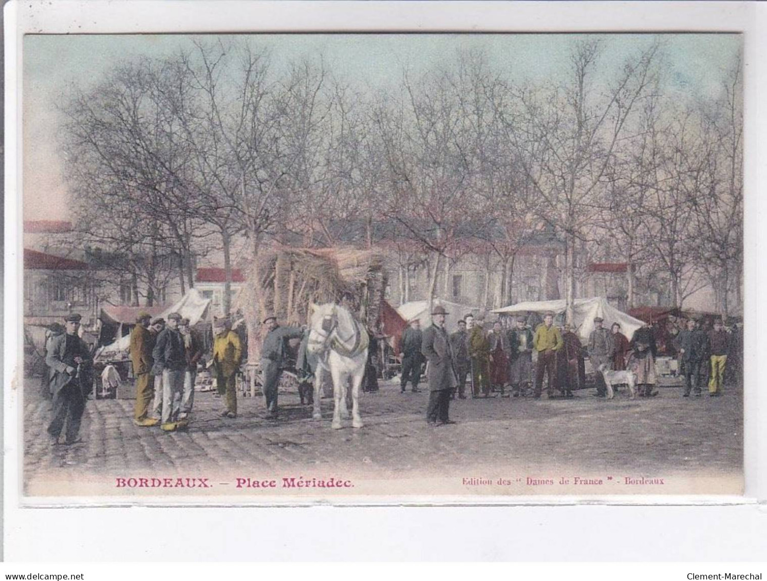 BORDEAUX: Place Mériadec, Marché - Très Bon état - Bordeaux