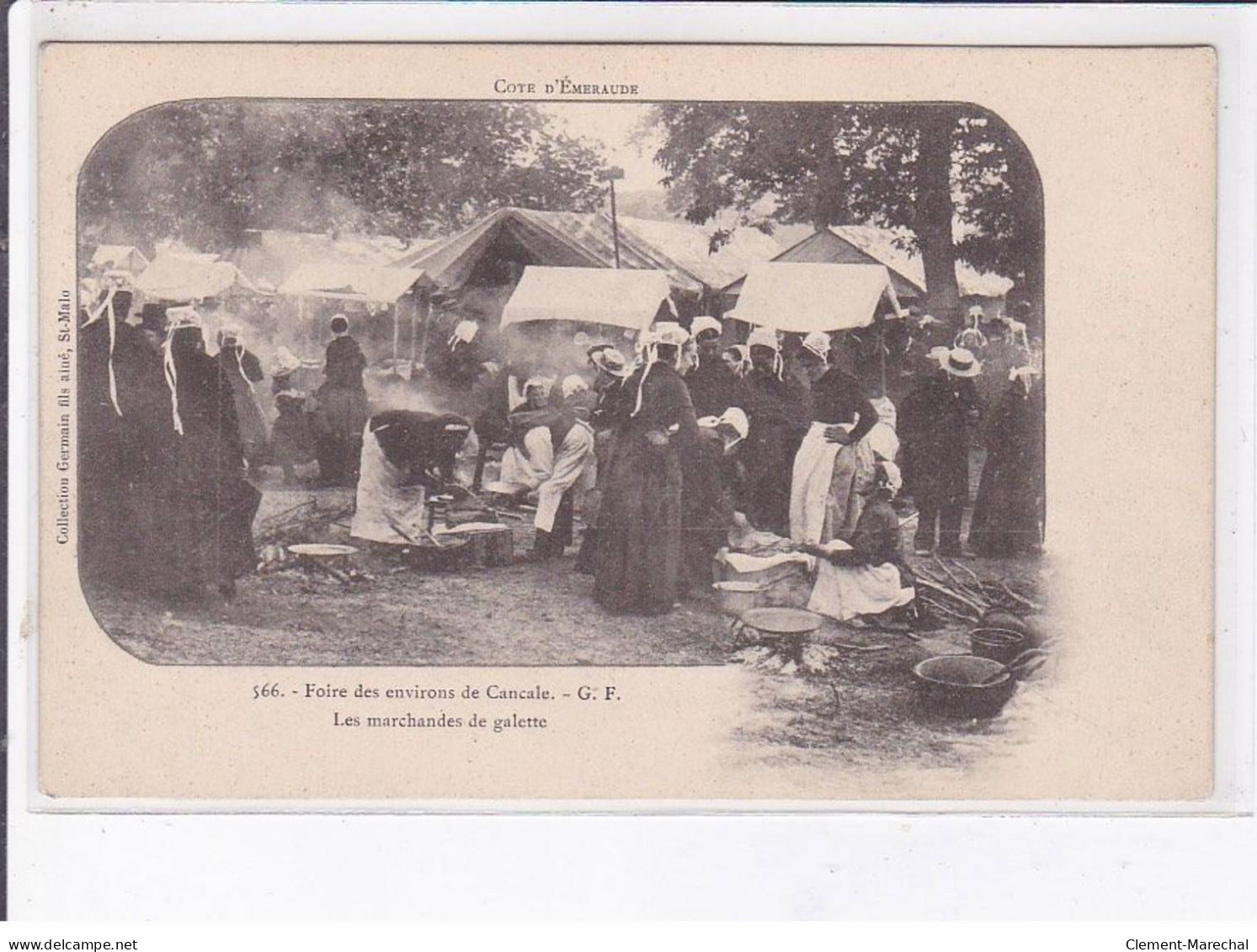 CANCALE: Foire Des Environs De Cancale, Les Marchandes De Galette - Très Bon état - Cancale