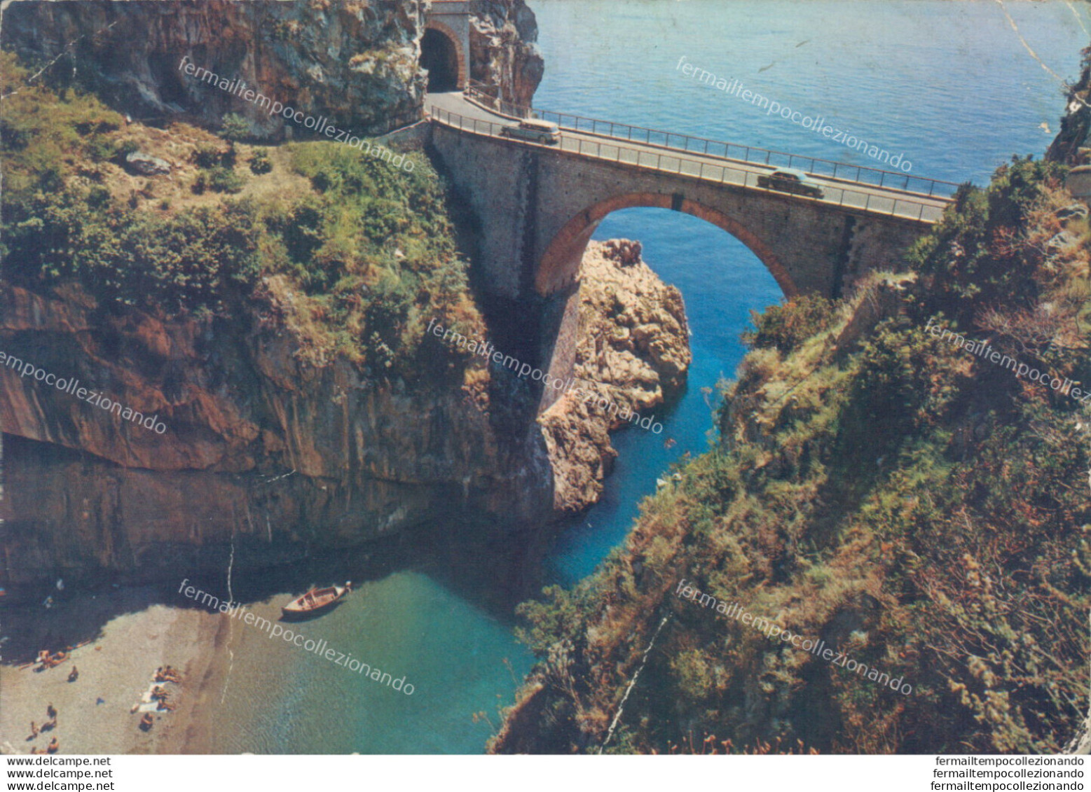 Aa251  Cartolina Costiera Amalfitana Ponte Di Furore Provincia Di Salerno - Salerno