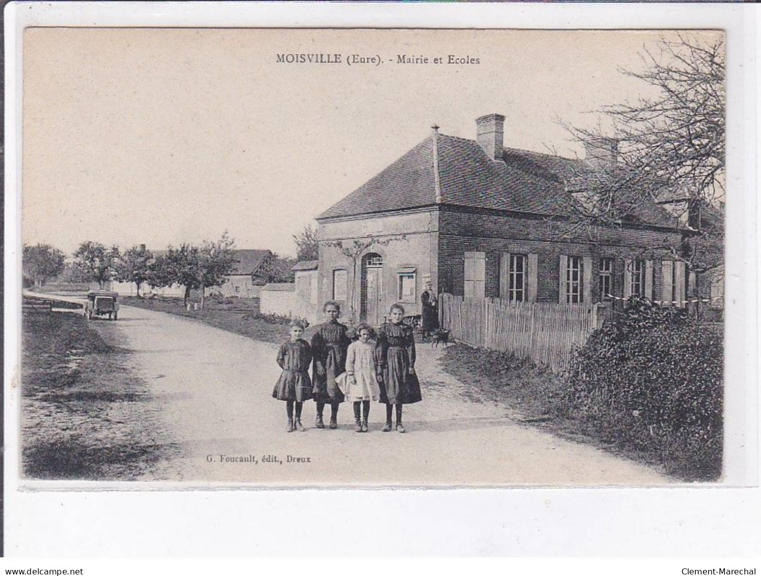 MOISVILLE: Mairie Et écoles - Très Bon état - Sonstige & Ohne Zuordnung