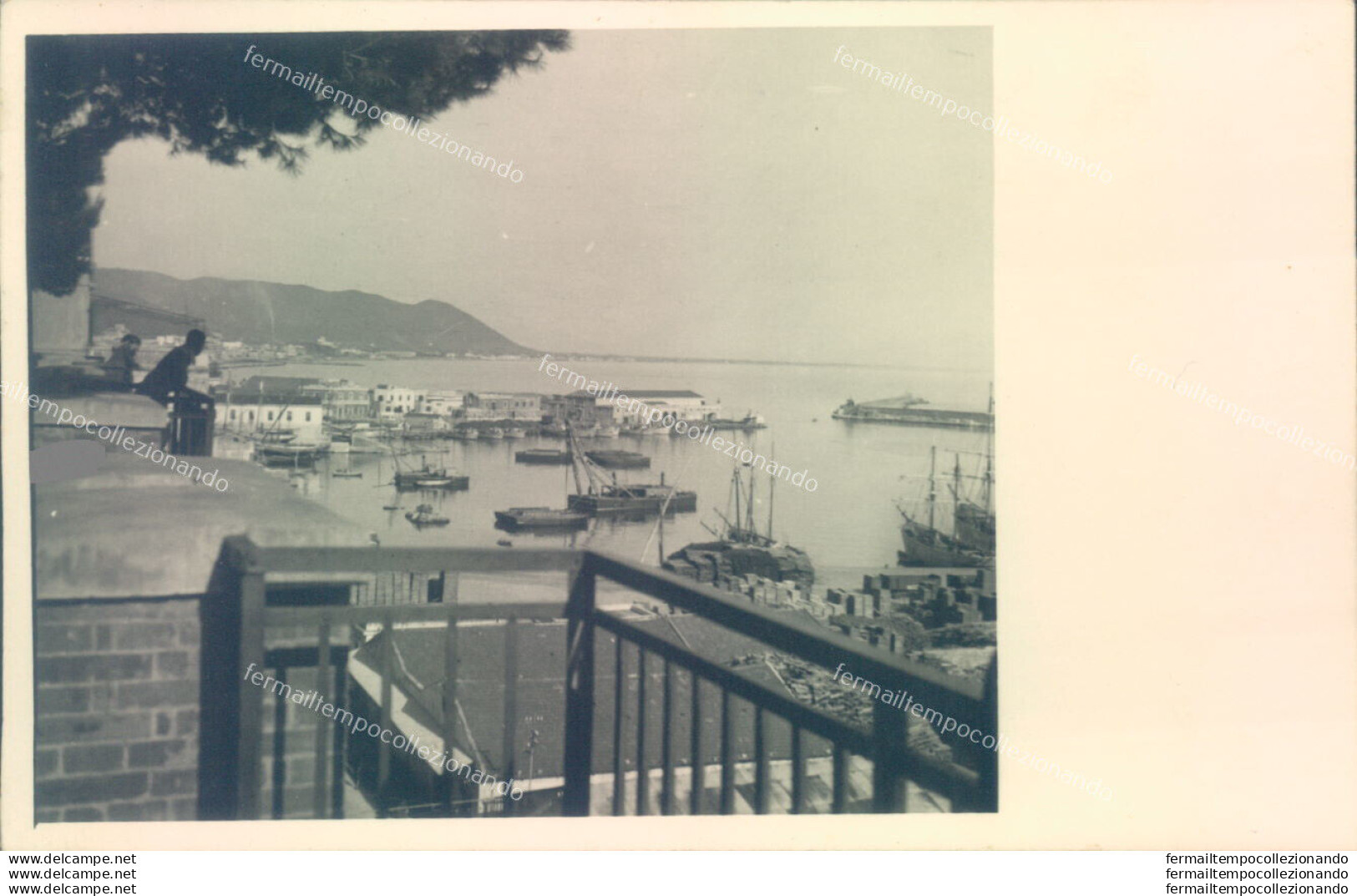 A1167 Cartolina Fotografica Salerno? Agropoli? - Salerno