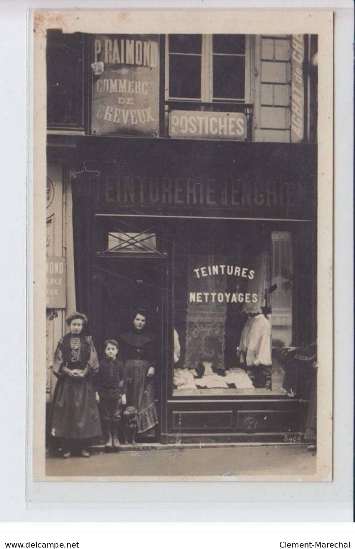 PARIS 10ème : Teinturerie D'Enghien, Maison Raimond, Commerce De Cheveux Au 5 Rue D'Enghien - Très Bon état - Distretto: 10