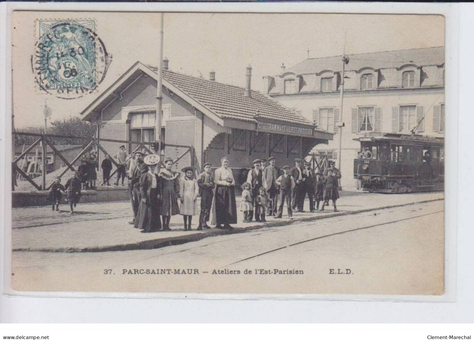 PARC-SAINT-MAUR: Ateliers De L'est-parisien, Tramway - Très Bon état - Autres & Non Classés