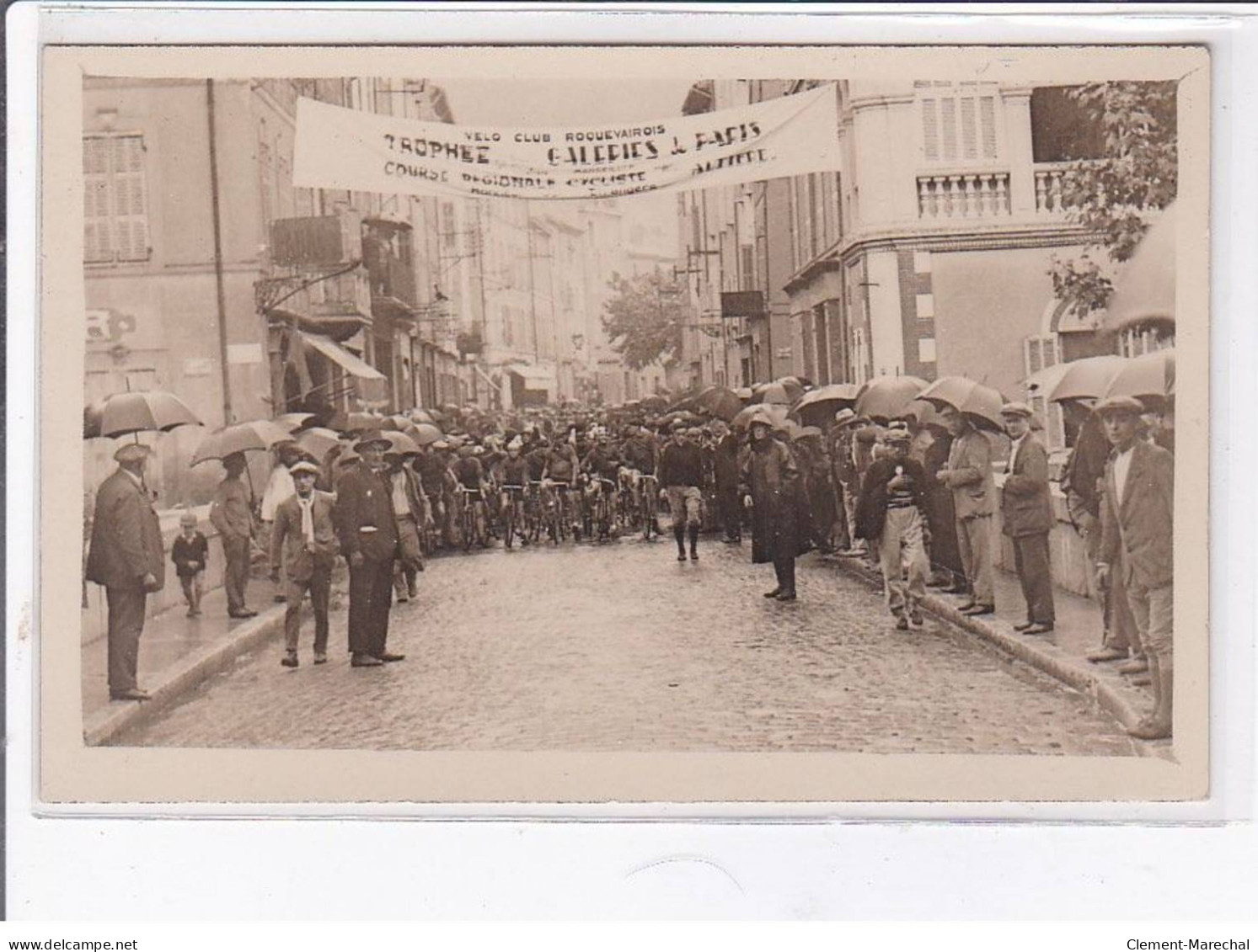 ROQUEVAIRE: Velo Club, Course, Trophée Des Galeries De Paris, 7 CPA - Très Bon état - Otros & Sin Clasificación