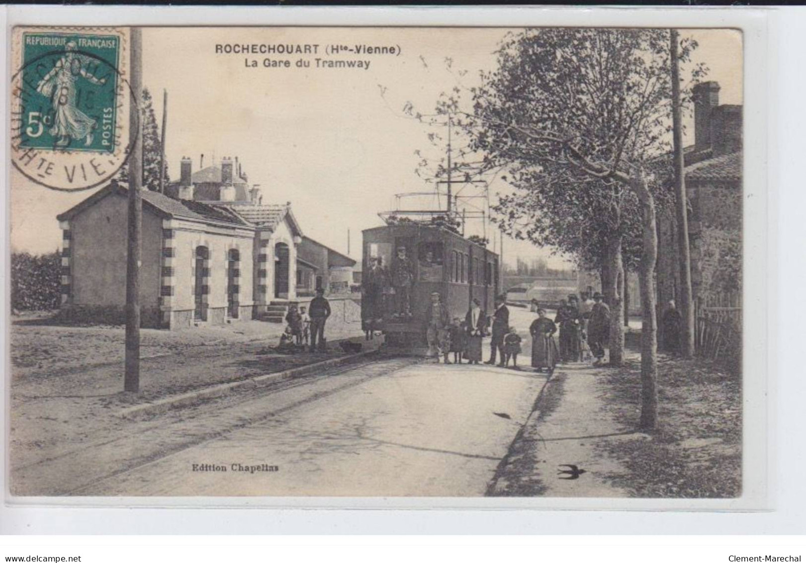 ROCHECHOUART: La Gare Du Tramway - Très Bon état - Rochechouart