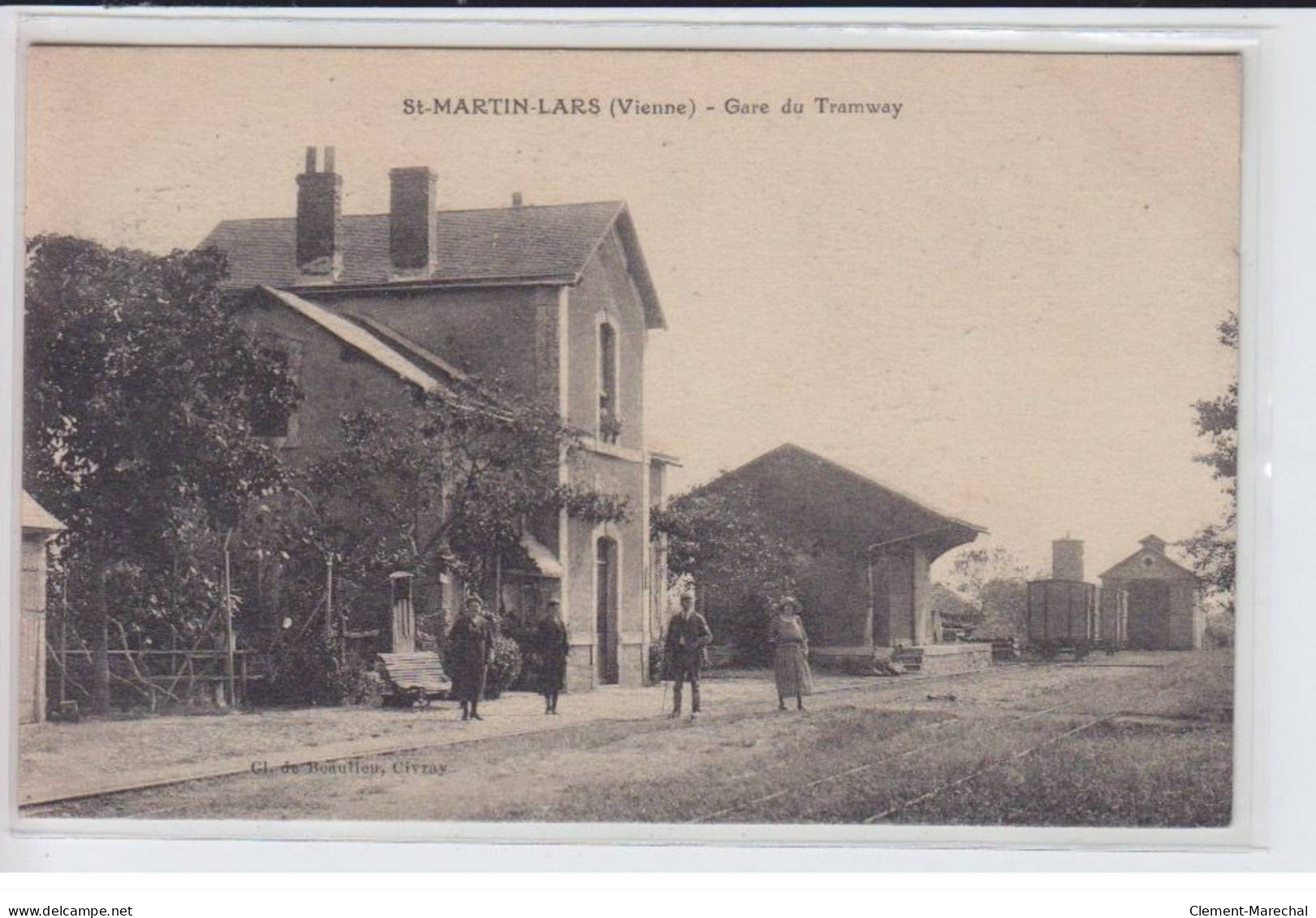 SAINT-MARTIN-LARS: Gare Du Tramway - Très Bon état - Autres & Non Classés