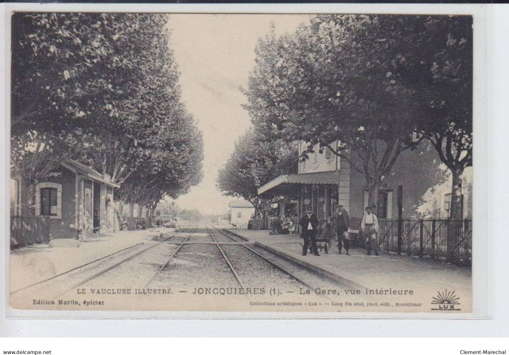 JONCQUIERES: La Gare, Vue Intérieur - Très Bon état - Other & Unclassified