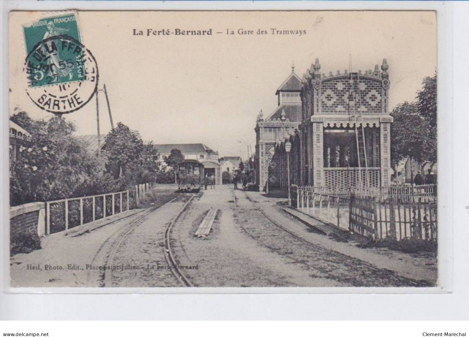 LA FERTE-BERNARD: La Gare Des Tramways - Très Bon état - La Ferte Bernard