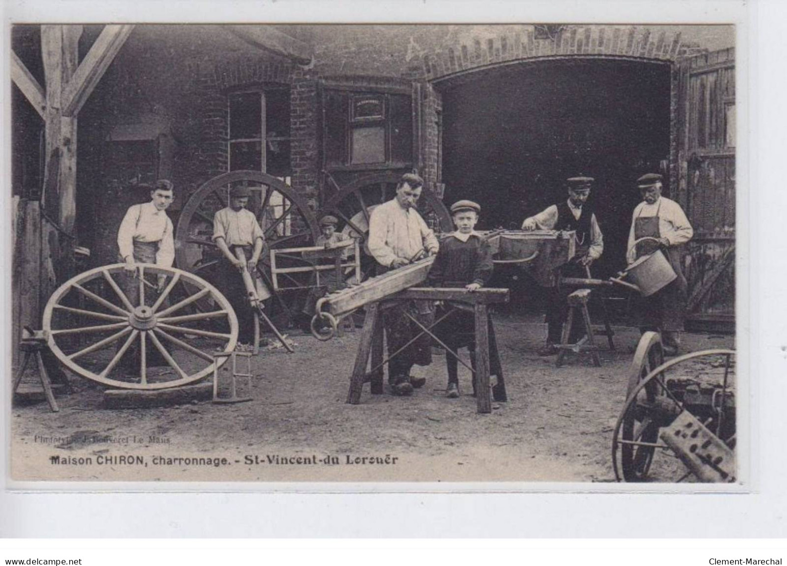 SAINT-VINCENT-du-LOROUËR: Maison Chiron, Charronnage - Très Bon état - Sonstige & Ohne Zuordnung